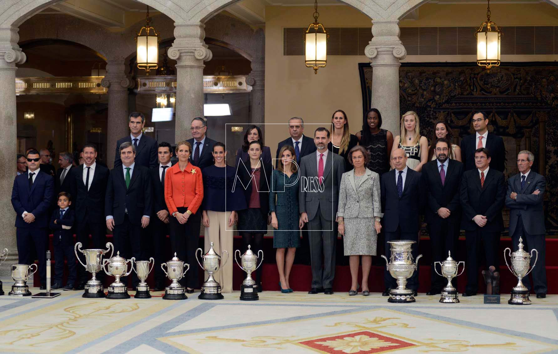 Homenaje al deporte español en 2013