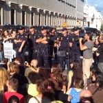 15 M Concentracion en Congreso de los diputados de Madrid