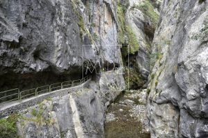 Corte de la Ruta del Cares.