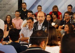 Homenaje a Alfredo Pérez Rubalcaba en el Congreso