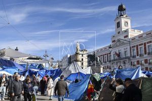Una ciudad en la Puerta del Sol.